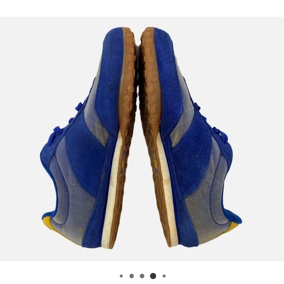 Starter Classic Men's Vintage Shoes Size 9.5 - Belgium 2517830 Blue Yellow - Picture 5 of 11